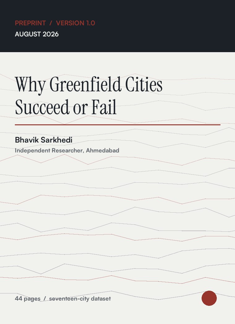 Cover of the book Why Greenfield Cities Succeed or Fail