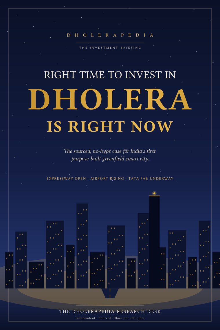 Cover of the book The Right Time is Dholera, Right Now